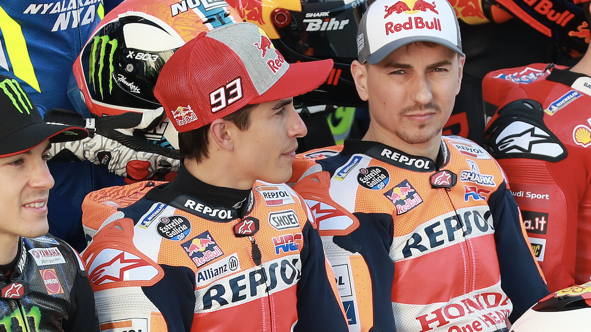 Jorge Lorenzo Marc Marquez